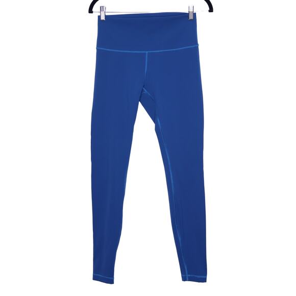 LULULEMON Wunder Under High-Rise Tight 28" Deep Marine Yoga Training Women's 8 - Picture 1 of 13
